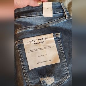 NWT Good American Petite Skinny Jeans (18)
